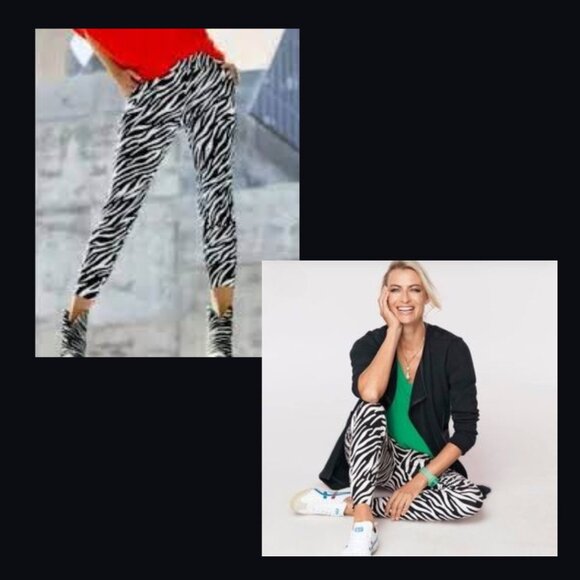 Cabi Zebra Print Joggers - Size M - Picture 10 of 10